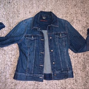 Eddie Bauer never worn amazing quality jean jacket